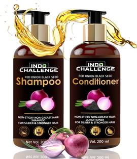 INDO CHALLENGE Anti Hairfall Combo kit for healthy Hair Growth