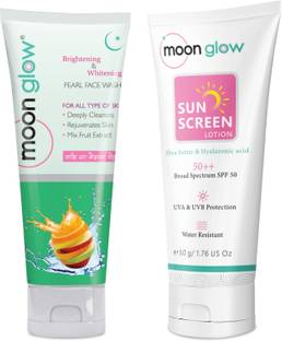 moonglow Pearl Face Wash with Sunscreen SPF 50 PA+++