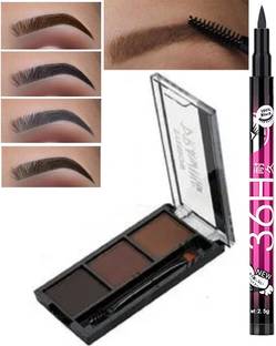 Facejewel Eyebrow Enhancer Palette With Eyeliner