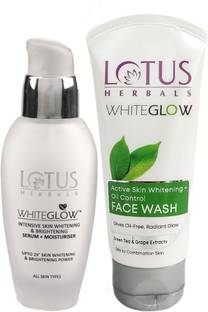 LOTUS HERBALS Whiteglow ( Serum+Moisturiser_30ml