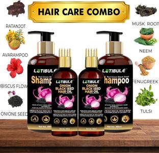 Latibule Onion Hair Oil, onion shampoo- onion conditioner Hair Growth or Strengthen Hair Roots
