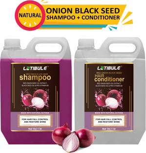 Latibule Red Onion Hair Conditioner & Shampoo, To Use Fights Lice Infestation, Hair Care Kit