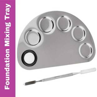 GLOW IT Foundation \ Colour \ Makeup Mixing Palette With Comfortable Thumb Hole