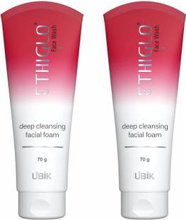 ETHIGLO Skin Lightening Face Wash with Kojic Acid, Niacinamide & Vitamin C