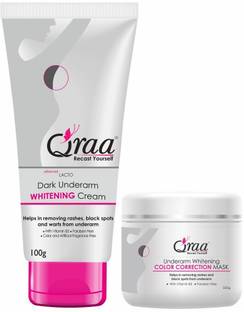 Qraa Underarm Whitening Kit for Dark Underarms