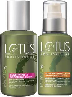 LOTUS Herbcomplex Lotion & Clarifying Toner Combo