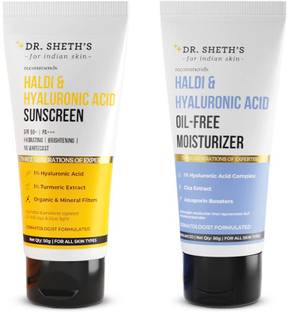 Dr. Sheth's Intense Skin Hydration Combo |Powerful Hydrating & Protecting Duo