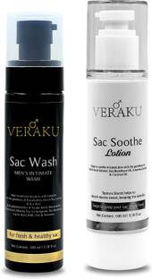 veraku Sac Hygiene Kit | Sac Wash & Sac Soothe Lotion