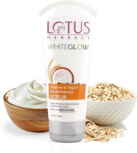 LOTUS White Glow Oatmeal & Yogurt Skin Whitening  Scrub