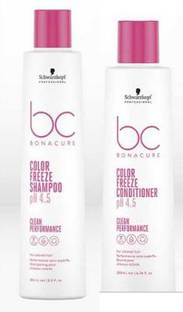Schwarzkopf Professional Bc Bonacure Color Freeze Shampoo and Conditioner Combo Set