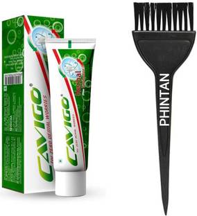 PHINTAN RCM HERBAL TOOTHPASTE 100 GM AND HAIR BRUSH