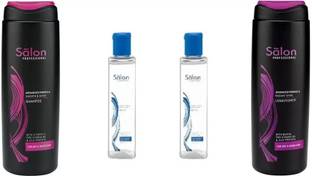 Modicare Salon Professional Hair Care Combo (Smooth & Shine Shampoo + Conditioner + Hair Oil)