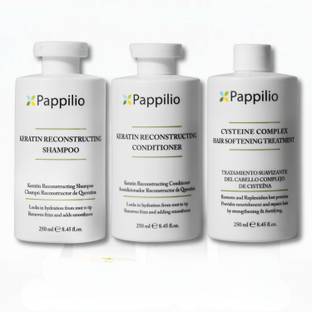 Pappilio Cysteine Repair Kit-Shampoo, Conditioner & Softening Treatment