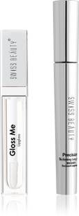 SWISS BEAUTY Gloss Me Lip Gloss & Precision Mascara Combo