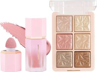 nn blusher with highlighter soft and smooth combo set pack of 2