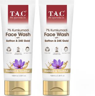 TAC - The Ayurveda Co. Kumkumadi  (Pack of 2) Face Wash
