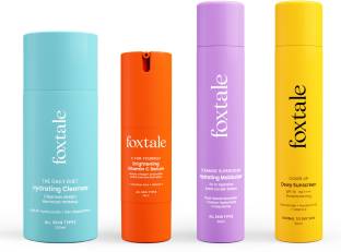 Foxtale Skin Kit Combo |The Daily Duet Cleanser 100ml|