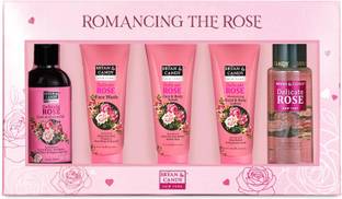 Bryan & Candy Romancing the Rose Gift Set For Women With Skin-Friendly pH 5.5 ,SLS & Paraben Free
