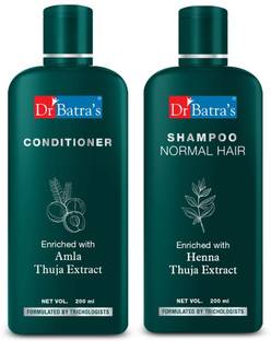 Dr Batra's Henna Shampoo 200 ML & Amla Conditioner 100 ML