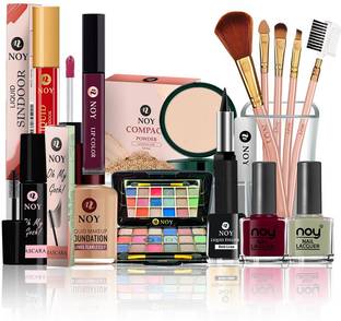 NOY Makeup Kit 15 Pcs Premium Quality 100% Waterproof & Smudge Proof #NO813