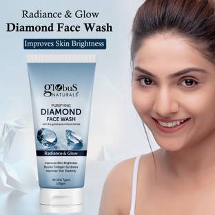 Globus Naturals Revival Diamond  For Boosting Shine & Fighting Signs Of Aging Face Wash