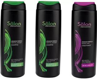 Modicare Salon Professional Hair Fall Defense Shampoo (200ml) + Salon Professional Radiant Shine Conditioner (200ml)