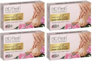 Biofresh Herbals Pedicure Manicure Rose Spa Kit for Refreshing Hand & Foot Care Kit