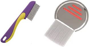 UNNTEESH Lice Treatment Comb for Head Lice/Nit Lice Egg Removal Stainless Steel Metal