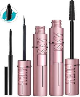 nn soft and smooth new water proof eyeliner mascara kajal combo kit