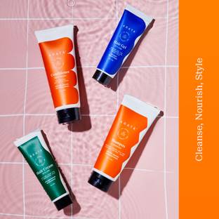 ARATA Hair Care Essentials|Shampoo, Conditioner, Hair Gel & Cream|Mini|Vegan
