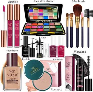 VOZO Makeup Combo Kit One-stop Beauty Package for Beginners and Professionals 333