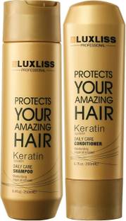 Luxliss Professional Keratin Daily Care Conditioner & Shampoo