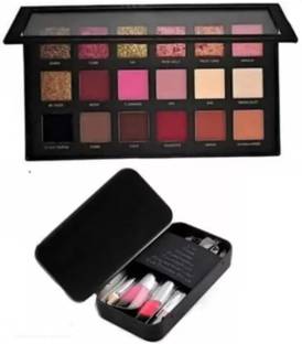 Jollity Eye Shadow & Make Up Brushes Set Black