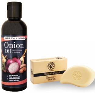 Chekdu Onion Oil & Vyomini Moringa Soap Combo