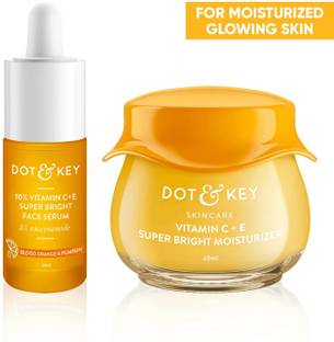 Dot & Key Vitamin C + E Superbright Skin Care Serum & Moisturizer Combo For Glowing Skin