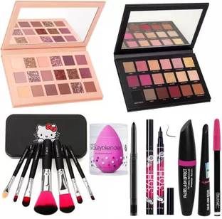 Dhanmann Combo of 1 Kajal, 1 Eyeshadow, 1 Glue, 1 Eyeliner, 1 Mascara, 1 Eyebrow Pencil