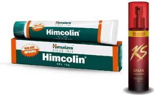 HIMALAYA Himcolin Gel 30 g with Spark Power series Body Spray 135