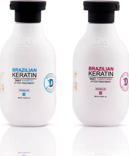 Global Amazon Secrets Brazilian Keratin Shampoo & Conditioner (NEW & ORIGINAL PACKAGING)