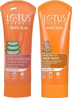 LOTUS HERBALS Safe Sun Daily Suncare Combo