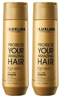 Luxliss Professional Protects Your Amazing Hair Keratin System Daily Care Shampoo - 250ml