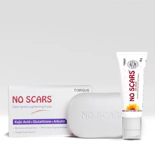 NO SCARS Day Cream & Kojic Acid Soap Skin Brtightening Soap