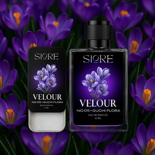 SIORE LIMITED EDITION VELOUR COMBO Eau De Parfume (50ml) + Solid Perfume (12 ml)