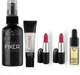 lately MAKEUP COMBO OF FIXER PRIMER LIPSTICK & SERUM