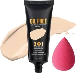 Arcanuy New Face Makeup Combo Set For Women BB cream and make up sponge