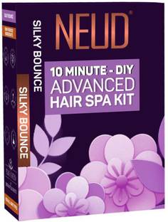 NEUD 4-Step DIY Advanced Hair Spa Kit for Salon-Like Silky Bounce at Home - 1 Pack (40g)