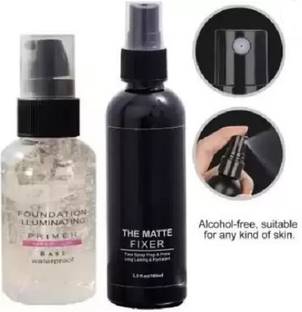 lazygirl Combo of Makeup primer with Fixer Primer