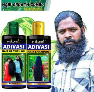 Phillauri Hair Oil Promotes Hair Growth & Adivasi Hair Shampoo Controls Dandruff