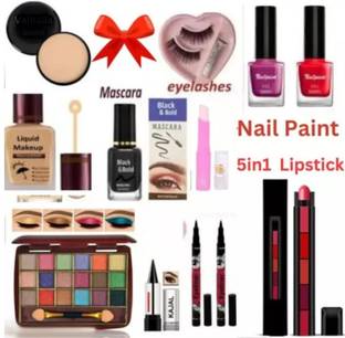 lately ALL IN ONE MAKEUP KIT WITH 5IN1 MATTE LIPSTICK & NAIL POLISH