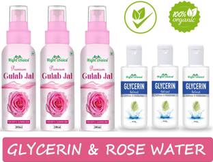 RIGHT CHOICE Organic Rose Water and Glycerin- Toner,