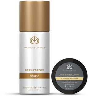 THE MAN COMPANY Office Ready Duo (Blanc Body Perfume + Machismo Cream wax)